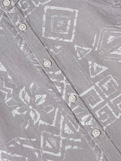 Popees Baby Boys Printed Cotton Shirt with Collar & Buttons| 3-36 Months