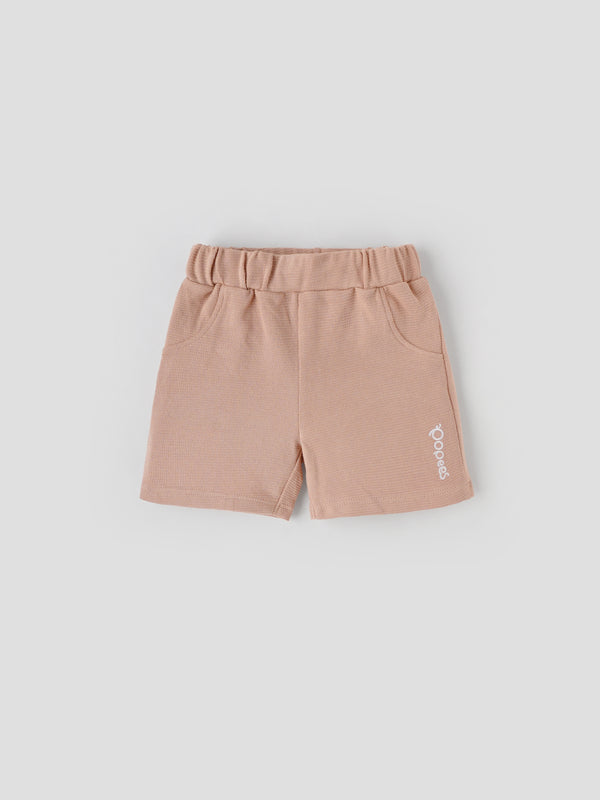 Popees Soft & Stylish Cotton Jersey Shorts with Elastic Waist(3–24 Months)for Baby Boys