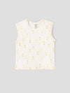 Popees Baby Boys Cotton Sleeveless Top & Shorts Set| Cream| 3-36 Months