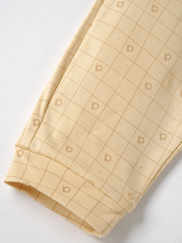 Popees Baby Boy Top & Bottom Set |Full Sleeve Top & Elastic Waist Pants |Soft Printed Sleepwear |3-24 Months Babies