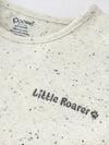 Popees Everyday Wear Baby T-Shirt – Stylish Speckle Print Half Sleeve Tee with Side Buttons(3-24Months)for Baby Boys