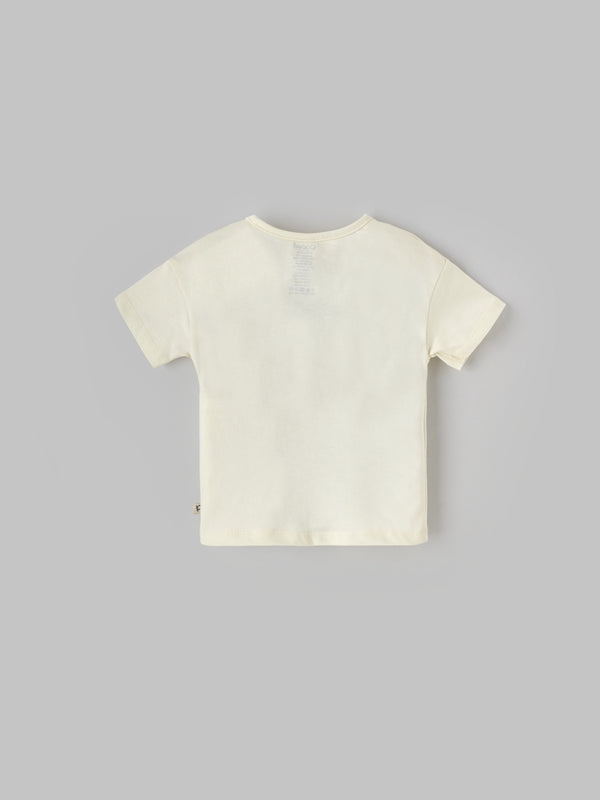 Popees Soft & Stylish Cotton Chest Printed T-Shirt(3–18 Months)for Baby Boys