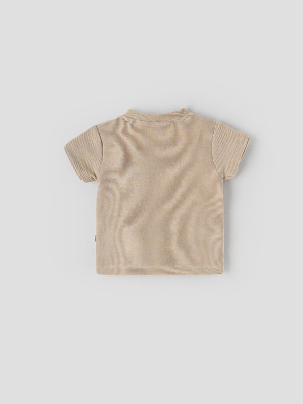 Popees Trendy & Stylish Letter Printed with Half Sleeve Tshirt(3-24Months)for Baby Boys