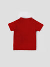 Popees Baby Boys Cotton Henley T-Shirt| Red| 3-24 Months