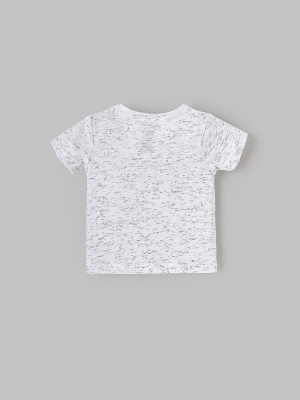 Popees Soft & Stylish All-Over Printed T-Shirt (3-24 Months)for Baby Boys