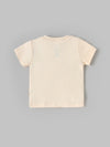Popees Baby Boys Printed Half Sleeve T Shirt with Shoulder Snap Button Soft Cotton Casual Wear| 3M to 36M