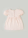 Popees Half Sleeve Dress Soft Cotton with Floral Embroidery (3–36 Months) for Baby Girls