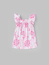 Popees Soft & Stylish Printed Pink Flower Design with Comfortable Fit (3-36 Months)for Baby Girls