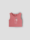 Popees Baby Girls Sleeveless Cotton Top & Shorts Set| Pink| 3-24 Months
