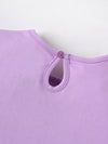 Popees Soft & Stylish Chest Letter Printed T-Shirt (3–24Months) for Baby Girls