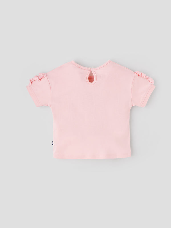 Popees Stylish Half Sleeve Top Lightweight & Comfy (3–36 Months) for Baby Girls