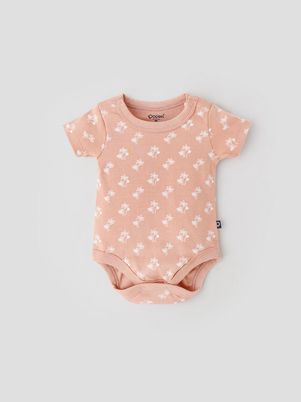 Popees Skin-friendly & Comfy Bodysuit (0-6 Months) for Newborn Boys