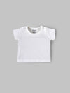 Popees Baby Boys Striped Dungaree Set with Soft Cotton Round Neck T-Shirt & Button Strap Closure| NB–9 Months