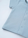 Popees Baby Boys Cotton T Shirt| Light Blue| Tiny Baby, Newborn -9 Months