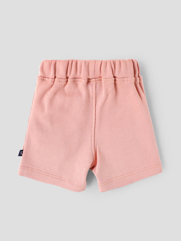 Popees Baby Boys Summer Shorts with Elastic Waist| Newborn–9Months