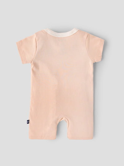 Popees Baby Boys Cotton Car Print Romper| Soft Breathable Short Sleeve Onesie (Tiny, Newborn–6 Months)