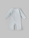 Popees Baby Boys Ribbed Cotton Full Sleeve Romper with Snap Closure| Tiny Baby, Newborn-6 Months