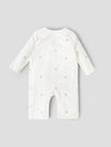 Popees Baby Printed Romper |Cotton Infant Romper, Sailboat Print | Tiny Baby, Newborn to 6 Months