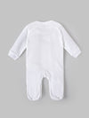 Popees Baby Boys Cotton Sleepsuit with Elephant Embroidery|Full Sleeve Footed Sleepsuit, Soft Newborn Sleepsuit |Newborn–9 Months