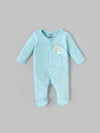 Popees Baby Boys Cotton Footed Sleepsuit with Snap Closure| Tiny Baby, Newborn-6 Months