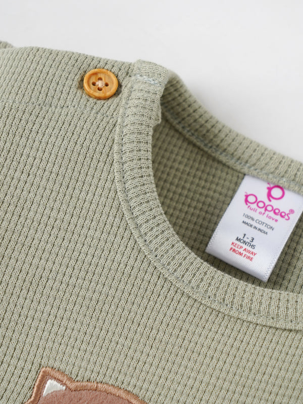 Popees Soft & Stylish Everyday Comfort Wear Printed T-Shirt(0-9 Months)for Baby Boys