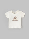 Popees Soft & Stylish Cotton Chest Printed T-Shirt(0-9 Months)for Baby Boys