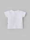 Popees Baby Boys White “Little Sprout” T-Shirt| Newborn to 9 Months