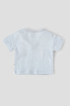 Popees Baby Boys Cotton Printed T-Shirt|Half Sleeve Round Neck Graphic Tee, Soft Breathable Casual Wear| Newborn–9 Months