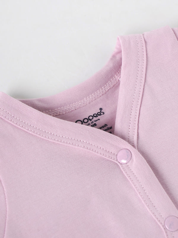 Popees Baby Girls Surf Day Front Open Top| Tiny Baby, Newborn to 6 Months