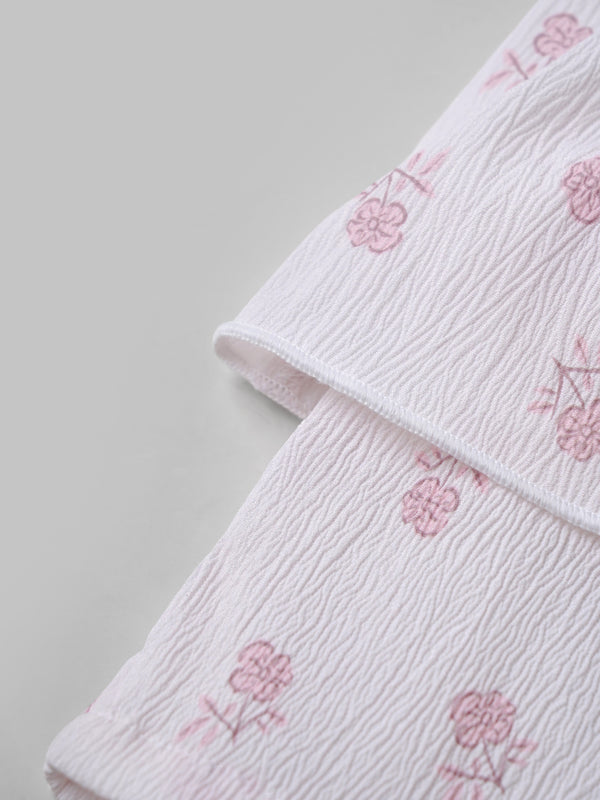 Popees Comfy & Stylish Floral Co-ord Set(0-9 Months)for Baby Girls