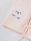 Popees Baby Unisex Cotton Knit Jhabla| Peach| Tiny Baby To 6 Months