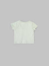 Popees Baby Unisex Short Sleeves Cotton Knit Jhabla| Green| Tiny Baby To 6 Months