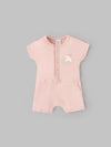 Popees Comfy & Cute Baby Wear Half Sleeve Printed Romper (0–6 Months)for Babies