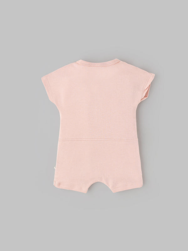 Popees Comfy & Cute Baby Wear Half Sleeve Printed Romper (0–6 Months)for Babies