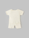 Popees Unisex Cotton Baby Coordinated Set with Adorable Teddy Bear Embroidery (0-9 Months)for Babies