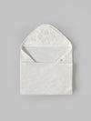 Popeesopees Soft Cotton Hooded Baby Towel with Embroidery for Newborns