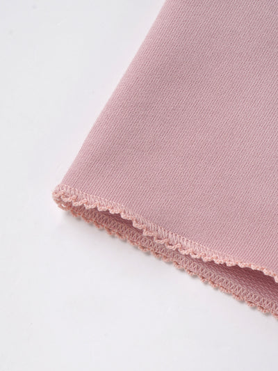 Popees Baby Girls Knit Short Sleeve Top| 9 Months to 4 Years