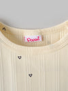Popees Soft & Stylish Heart Printed Full Sleeve Top (1-9 Months)for New Girls