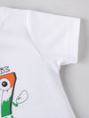 Popees Baby Boys Republic Day Special White T-Shirt| 9M–4Y