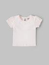 Popees Baby Girls Cotton Puff Sleeve Tops |3 Months to 24 Months