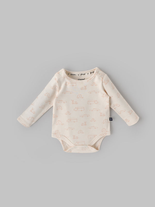 Popees Baby Boys Bodysuit Set Pack of 2| Tiny Baby, Newborn to 6 Months