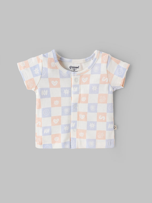 Popees Baby Boys Cotton T-Shirt Pack of 2| Tiny Baby, Newborn to 6 Months