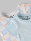 Popees Baby Boys Cotton T-Shirt Pack of 2| Tiny Baby, Newborn to 6 Months