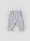 Popees Baby Boys Pack of 2 Cotton Pants| Newborn–9 Months| Soft Elastic Waist, Printed & Solid