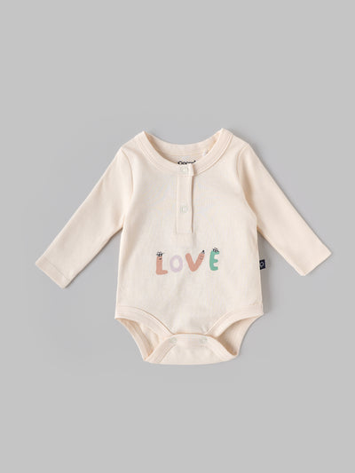 Popees Baby Girls Cotton Bodysuit Set (Pack of 2) |Soft Infant Onesie Romper, Full & Short Sleeve – Floral Print (Tiny Baby, Newborn to 6 Months)
