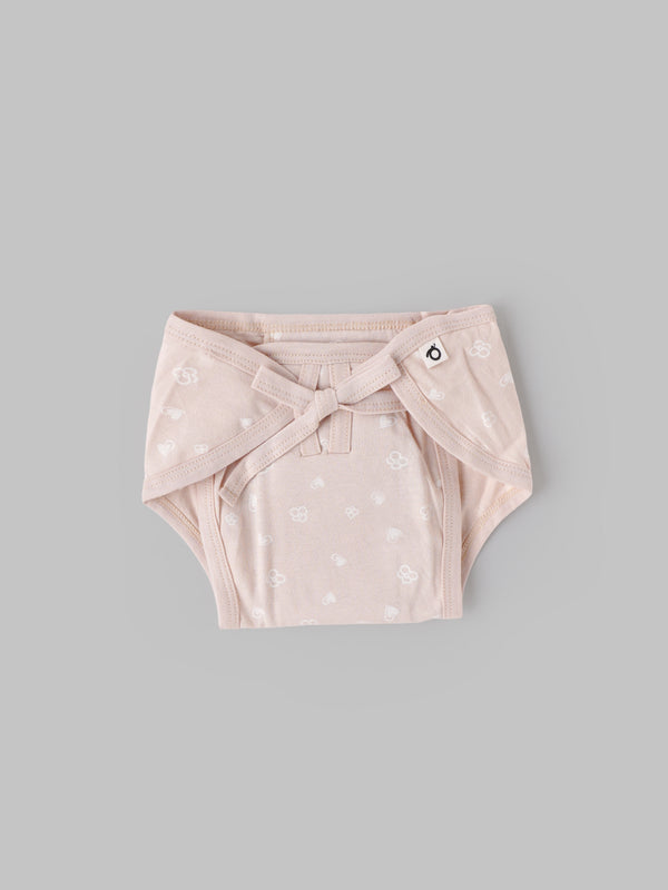 Popees Baby Printed Soft Nappy Set Pack of 2 (Newborn 0–1M)