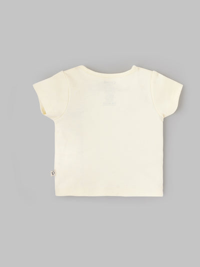 Popees Baby Unisex Cotton Front Open Jabla Set (Pack of 2)| Cream| Tiny Baby To 6 Months