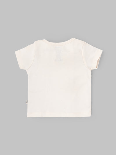 Popees Baby Unisex Cotton Front Open Jabla Set (Pack of 2)| Cream| Tiny Baby To 9 Months