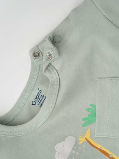 Popees Stylish Printed T-shirt (3-24 Months) for Boys