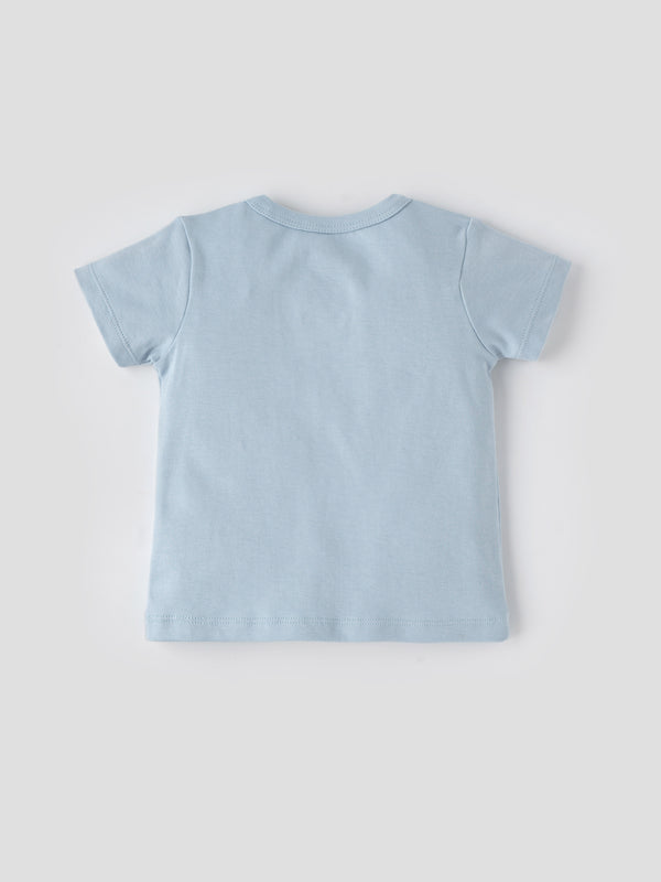 Popees Super Comfy Chest Printed T-shirt (3-24 Months) for Boys